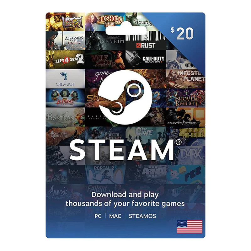Steam USD 20